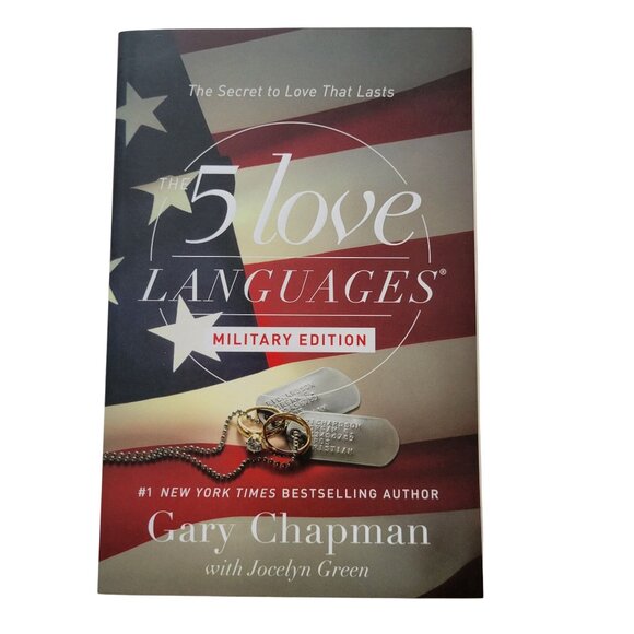 The 5 Love Languages Military Edition By Gary Chapman Book Gift - Picture 1 of 6